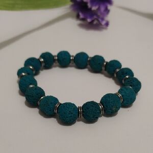 Turquoise Unisex Aroma Diffuser Bracelet – New